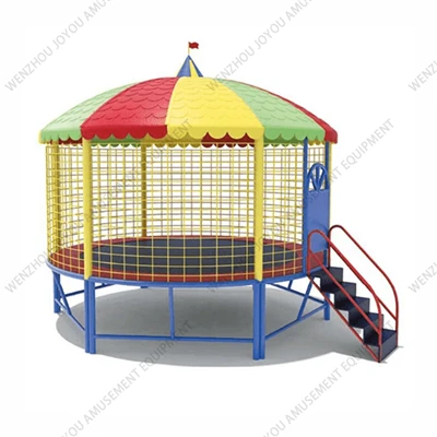 Pumpkin Shaped Trampoline